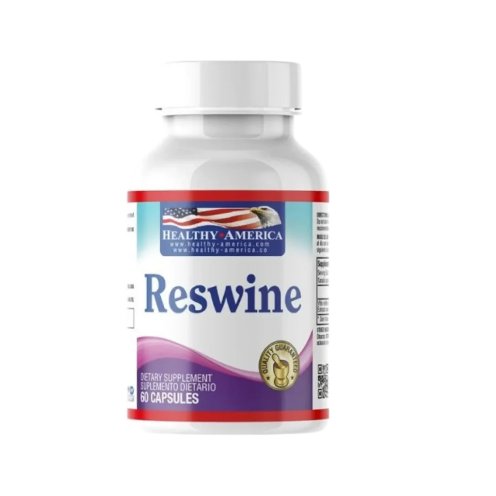 RESWINE 260MG RESVERATROL HEALTHY AMERICA