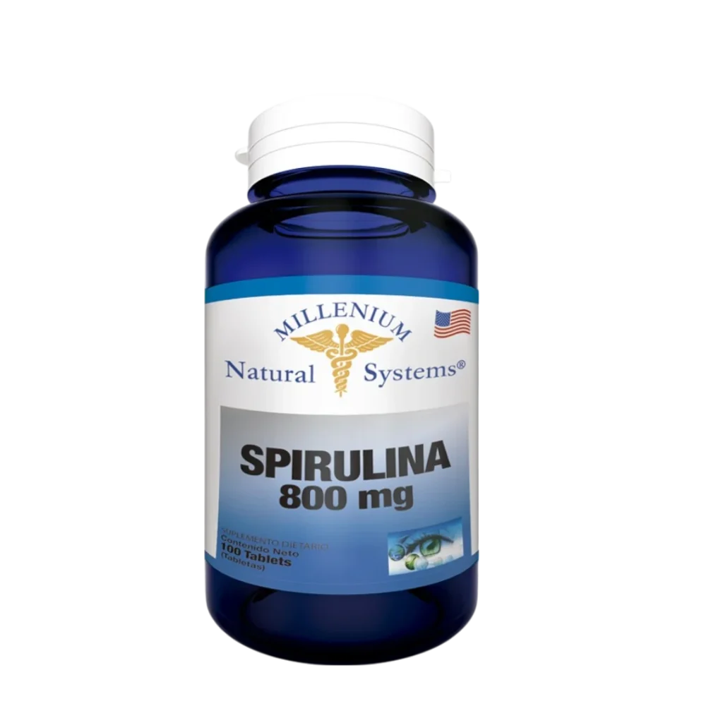 SPIRULINA 800 MG MILLENIUM NATURAL SYSTEMS
