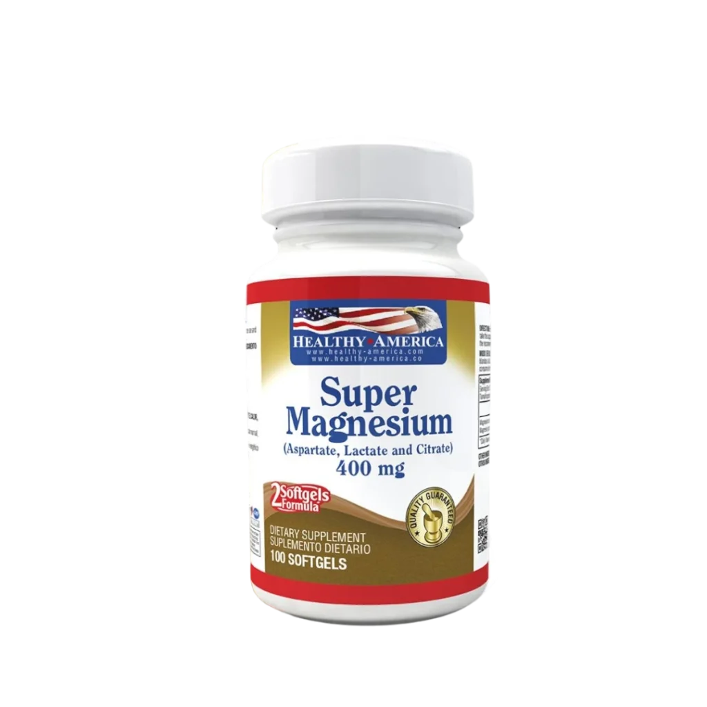 SUPER MAGNESIUM 400MG HEALTHY AMERICA
