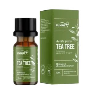 ACEITE DE ARBOL DE TE ,TEA TREE OIL ACEITE ESENCIAL PURO TOPICO 10 ML FUNAT