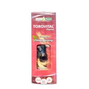 TOROVITAL  FITOESTRACTO PANAX GINSENG  BEBIDA ENERGIZANTE NATURES PHARMA