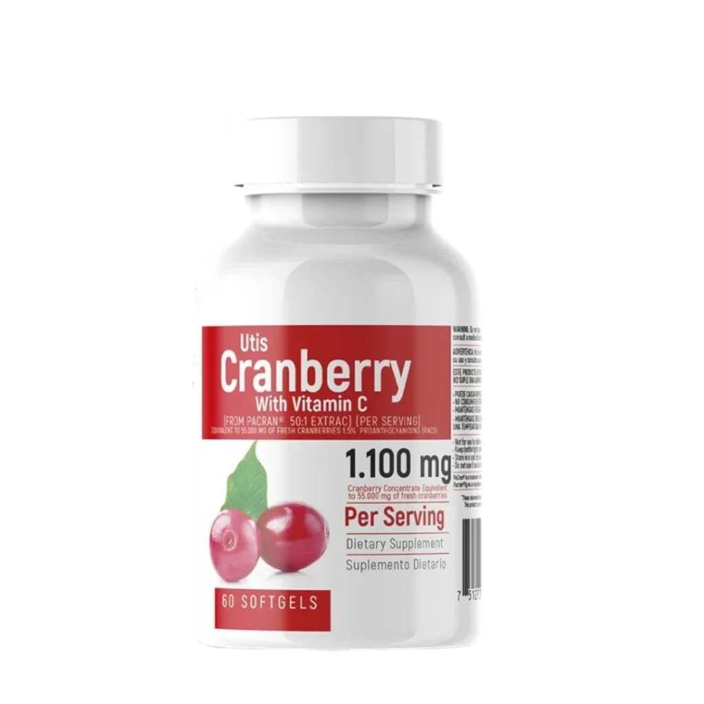 UTIS CRANBERRY 1.100 MG PER SERVING WITH VITAMIN C HEALTHY AMERICA