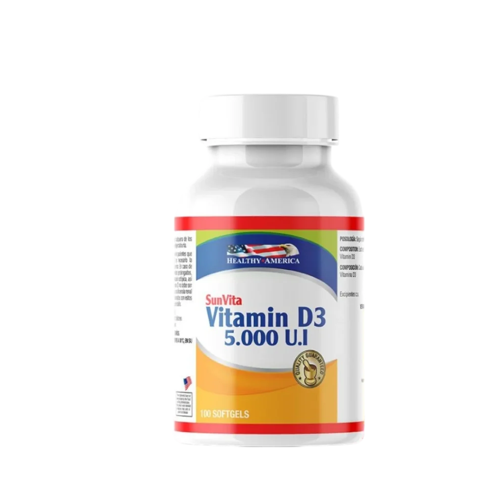 SUNVITA VITAMIN D3 5000 IU (VIT D3 ) HEALTHY AMERICA