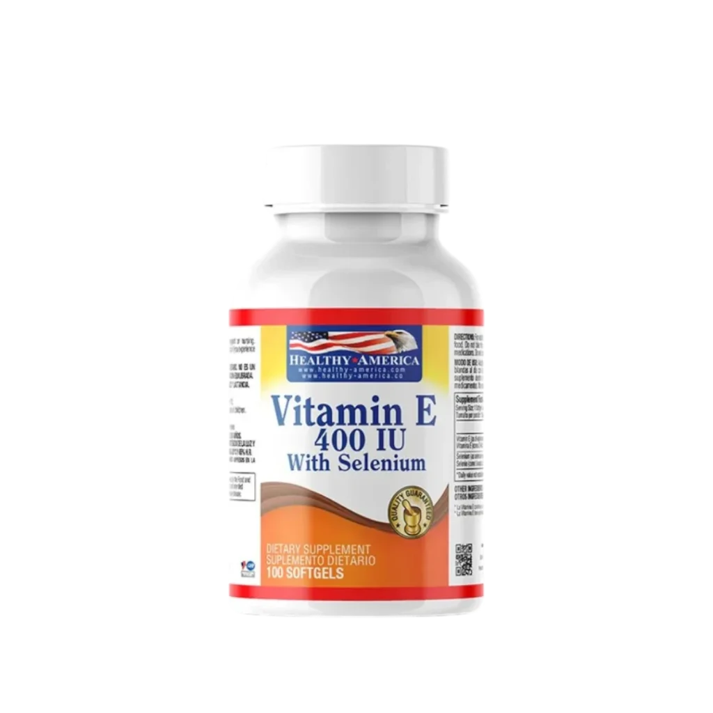 VITAMIN E 400IU WITH SELENIUM (VIT E) HEALTHY AMERICA
