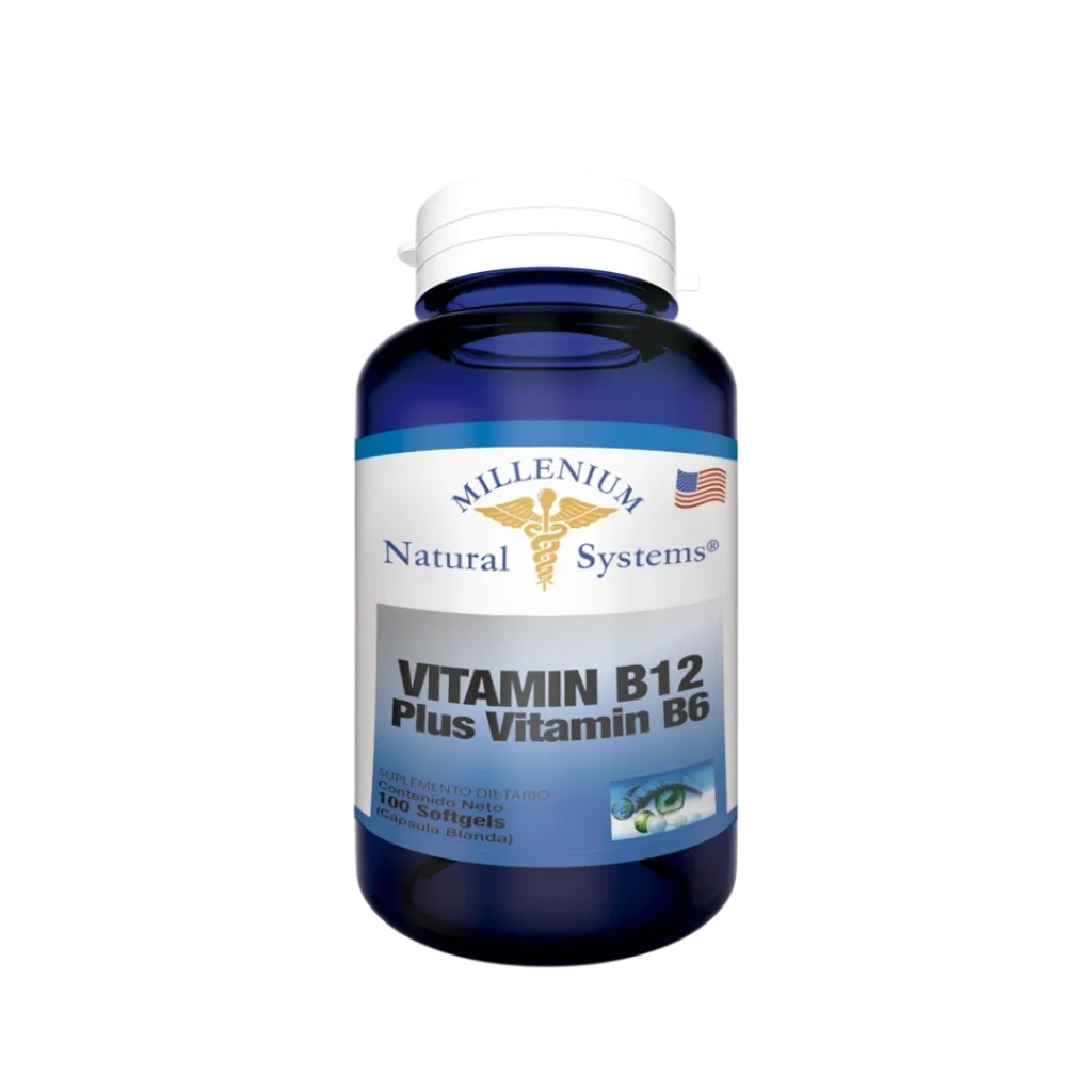 VITAMINA B 12 PLUS VITAMIN B 6  (VIT -B) MILLENIUM NATURAL SYSTEMS