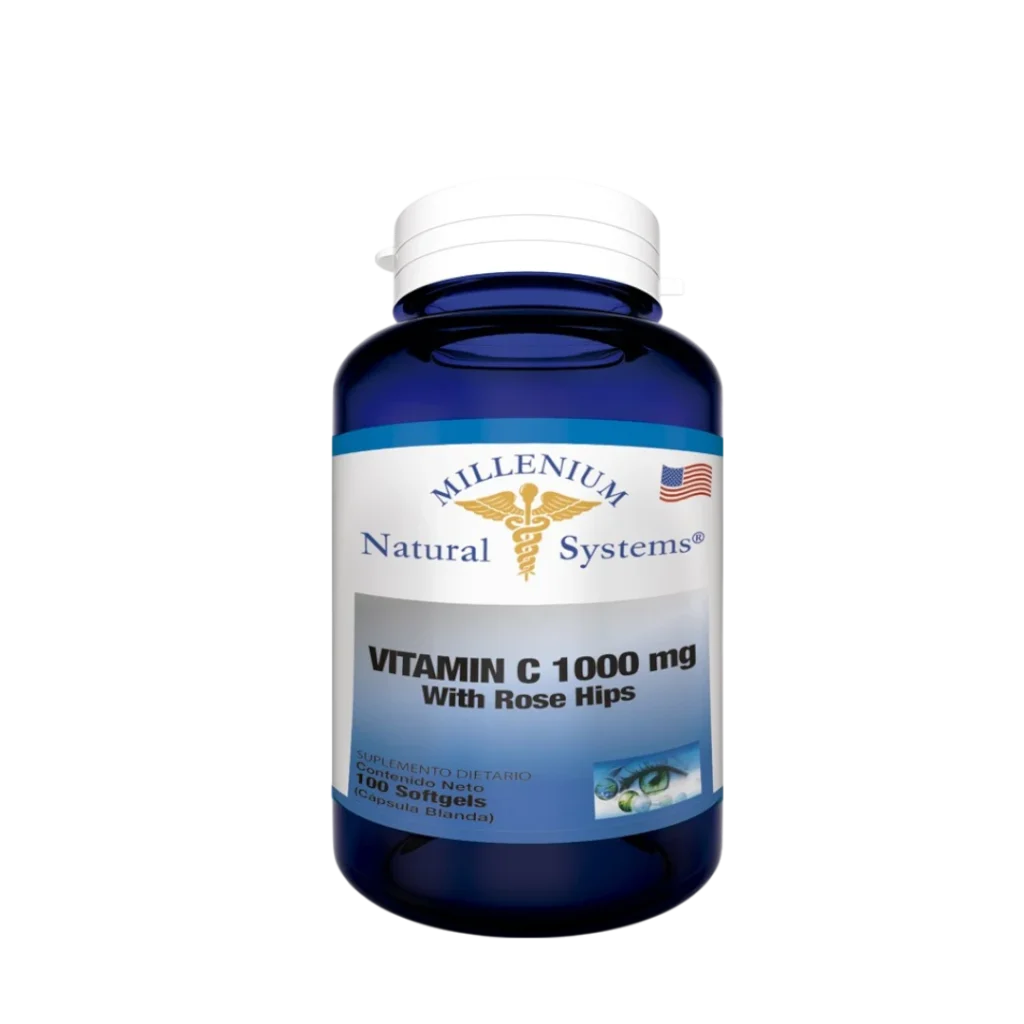 VITAMIN C 1000 MG ROSE HIPS (VIT C) MILLENIUM NATURAL SYSTEMS
