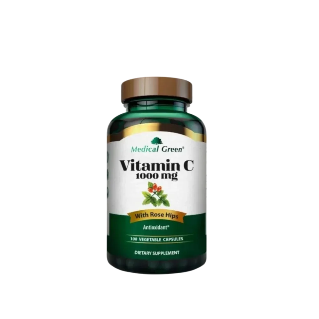 VITAMINA C 1000 MG CON ROSE HIPS (VIT C) MEDICAL GREEN