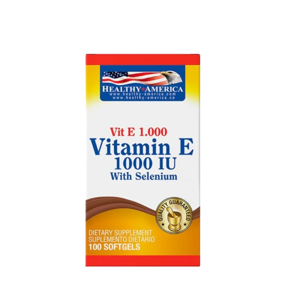 VITAMINA E 1000 IU CON SELENIUM (VIT E )  HEALTHY AMERICA