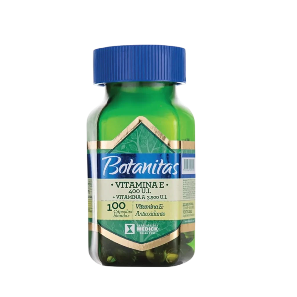 VITAMINA E DE 400 IU  (VIT E + A ) BOTANITAS