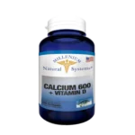 CALCIUM 600 + VITAMIN D (CALCIO + VIT D) MILLENIUM NATURAL SYSTEMS