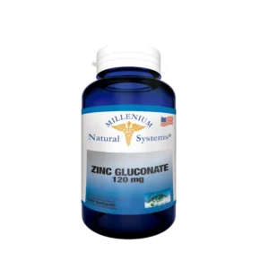ZINC GLUCONATE 120 MG MILLENIUM NATURAL SYSTEMS