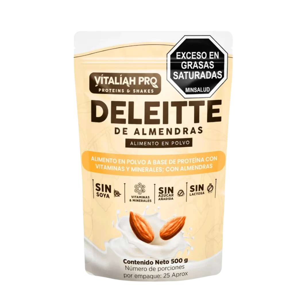 DELEITTE DE ALMENDRAS 500 LECHE DE ALMENDRAS VITALIAH