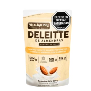 DELEITTE DE ALMENDRAS 500 LECHE DE ALMENDRAS VITALIAH