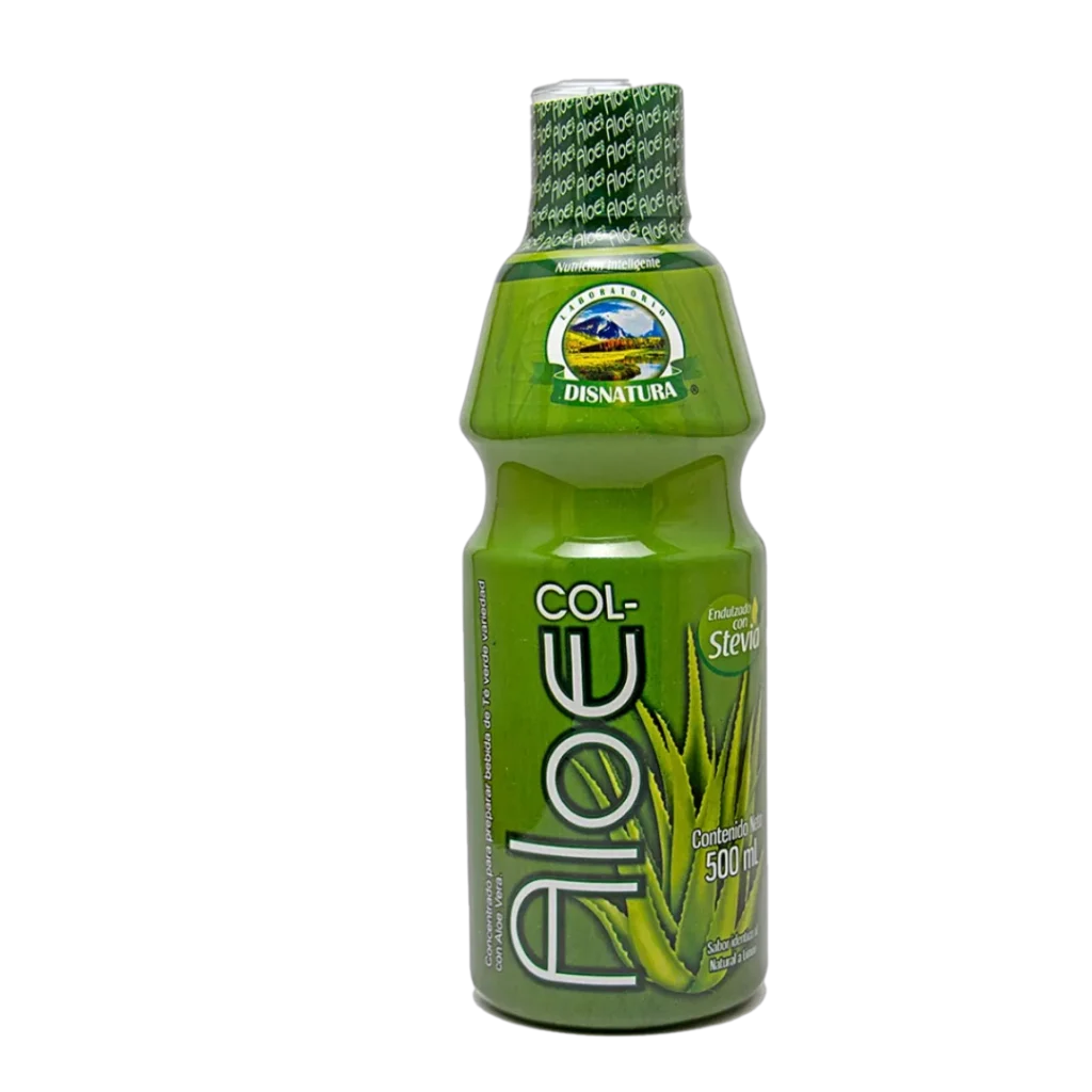 COL-ALOE 500 ML TE VERDE +ALEO VERA DISNATURA