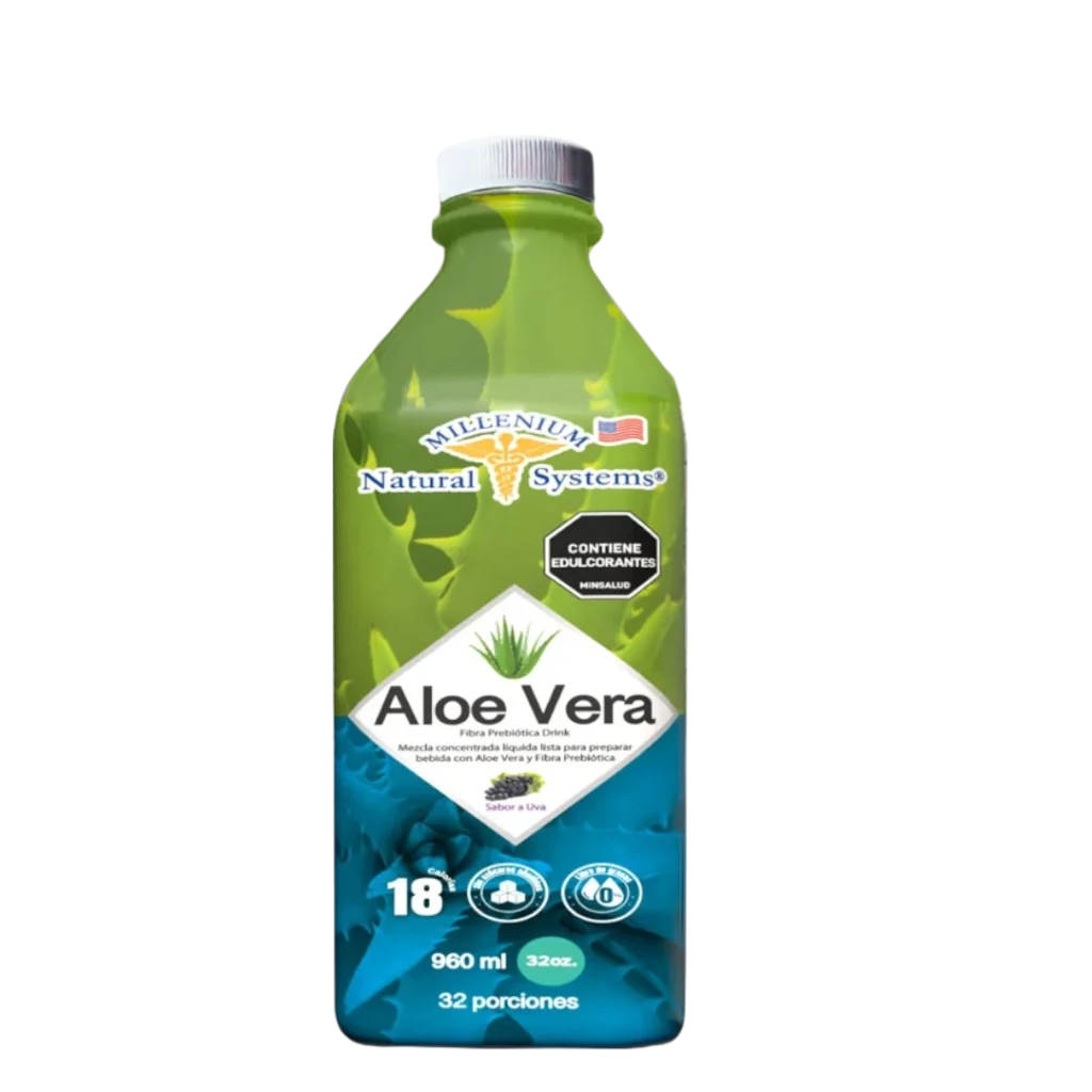 ALOE VERA + FIBRA PREBIOTICA DRINK MILLENIUM  NATURAL SYSTEMS