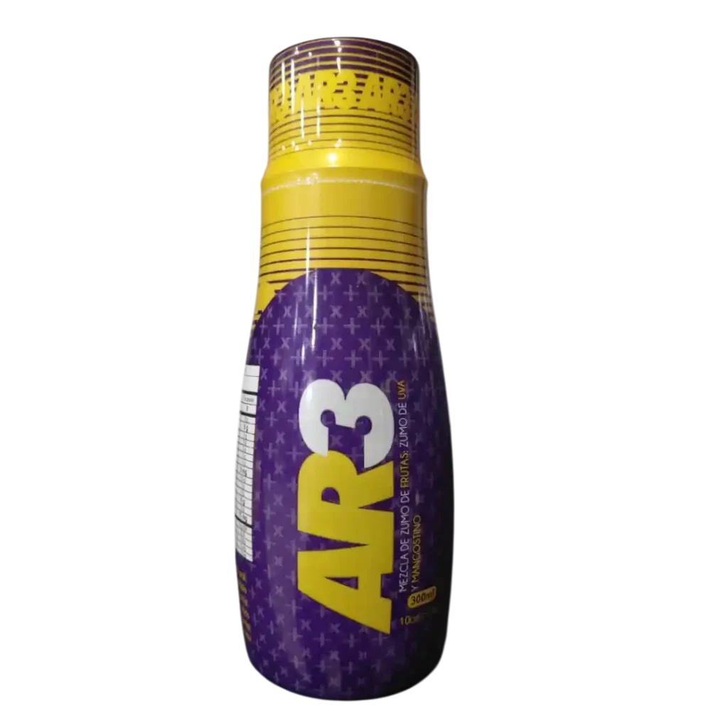 AR3 JARABE (ZUMO DE UVA Y MANGOSTINO )  300 ML NATURALASIMA