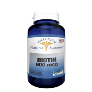 BIOTIN 900 MCG (BIOTINA)  MILLENIUM NATURAL SYSTEMS
