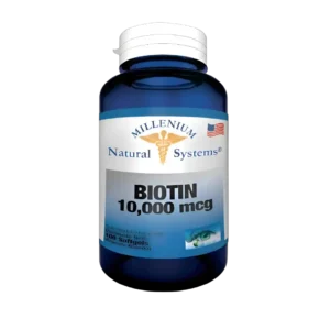 BIOTIN 10.000 MCG (BIOTINA)  MILLENIUM NATURAL SYSTEMS