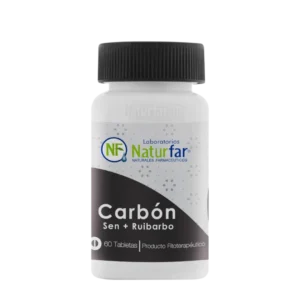 CARBÓN VEGETAL +SEN+ RUIBARBO NATURFAR