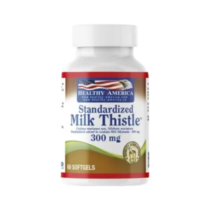 MILK THISTLE 300 MG (STANDARDIZED TO 80% SYLIMARIN) CARDO MARIANO HEALTHY AMERICA
