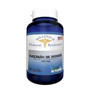 CASTAÑO DE INDIAS 500 MG MILLEMIUM NATURAL SYSTEMS