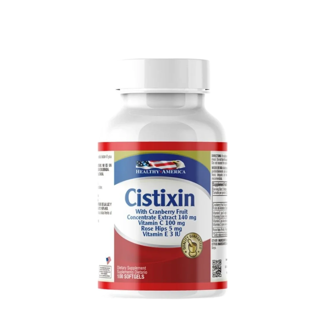CISTIXIN CRANBERRY FRUIT CONCENTRATE 280MG  VITAMIN C & E HEALTHY AMERICA