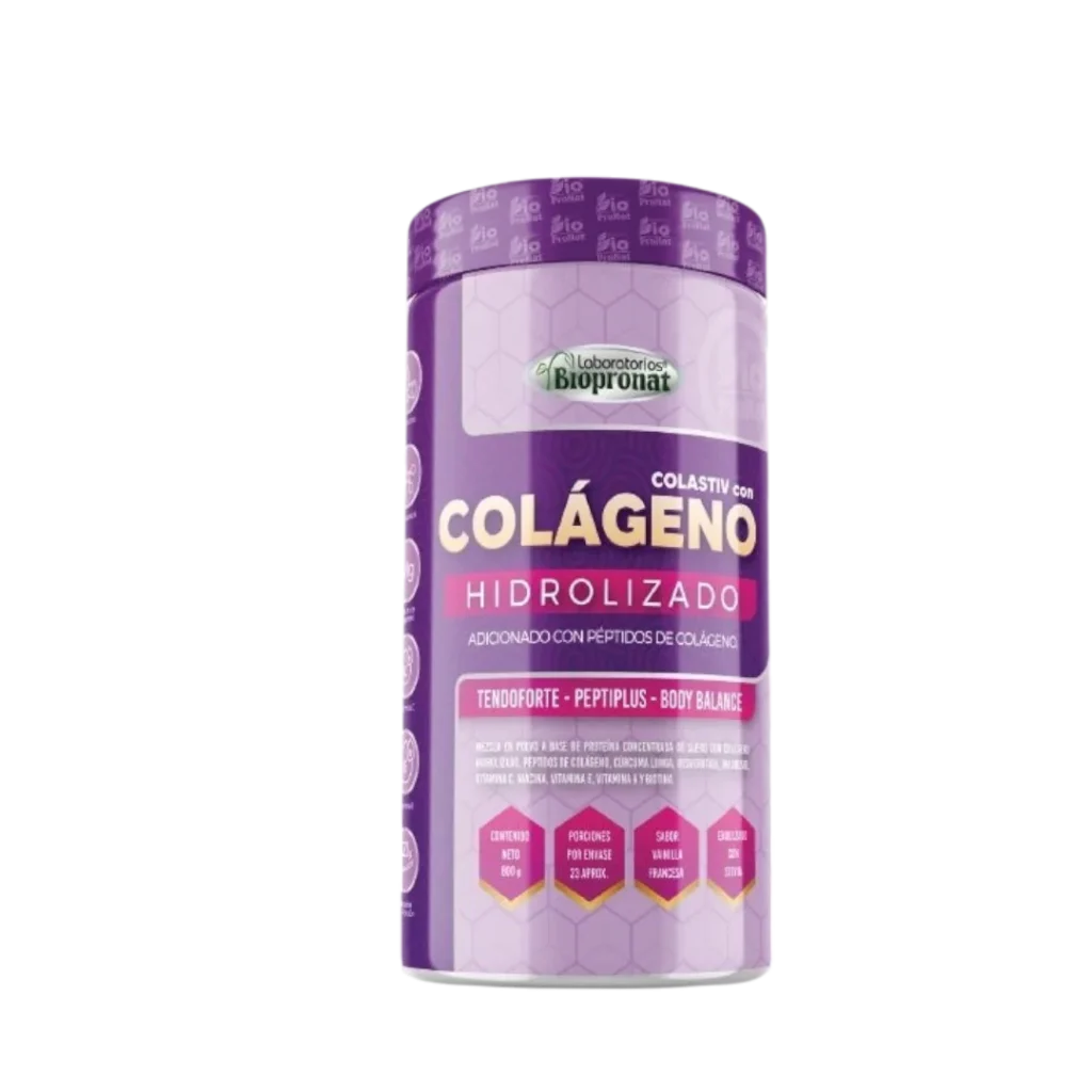 COLAGENO HIDROLIZADO ADICIONADO CON PEPTIDOS DE COLAGENO BIOPRONAT