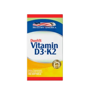 DUOVIT VITAMIN D3+ K2 (VIT D3 + K2 ) HEALTHY AMERICA
