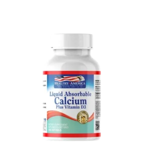 LIQUID ABSORBABLE  CALCIUM 1200MG  PLUS VITAMIN D3 400 IU 1(CALCIO) HEALTHY AMERICA