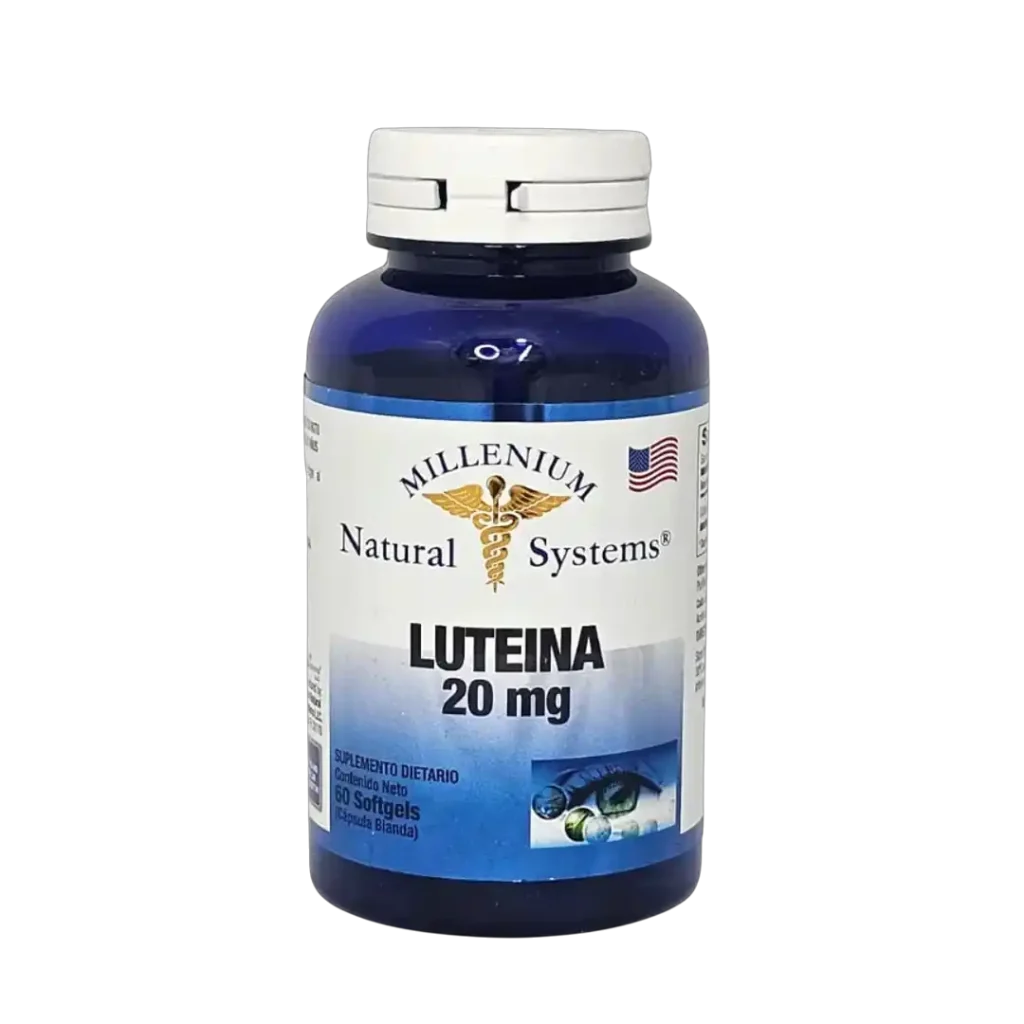 LUTEINA 20 MG MILLENIUM NATURAL SYSTEMS