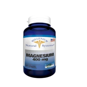 MAGNESIUM OXIDE / OXIDO DE MAGNESIO 400 MG MILLENIUM NATURAL SYSTEMS