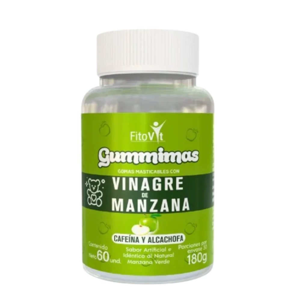 GOMITAS DE VINAGRE DE MANZANA GUMMIMAS FITOVIT