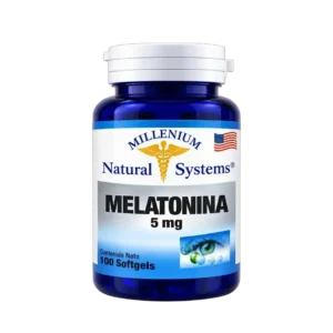 MELATONINA 5 MG + VITAMINA B6   MILLENIUM NATURAL SYSTEMS
