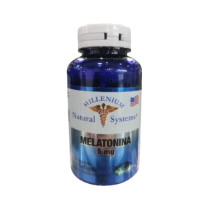MELATONINA 5 MG + VITAMINA B6   MILLENIUM NATURAL SYSTEMS