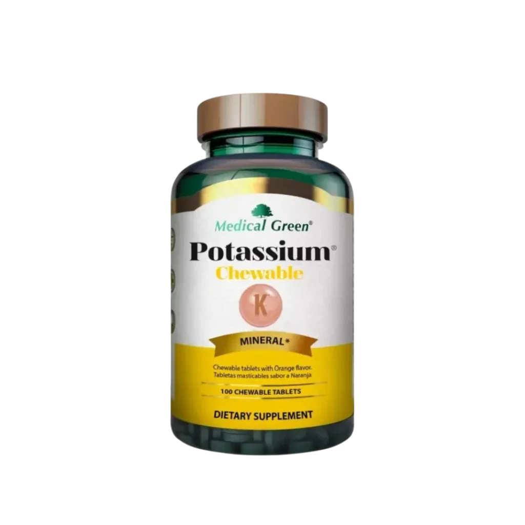 POTASIO MASTICABLE MEDICAL GREEN