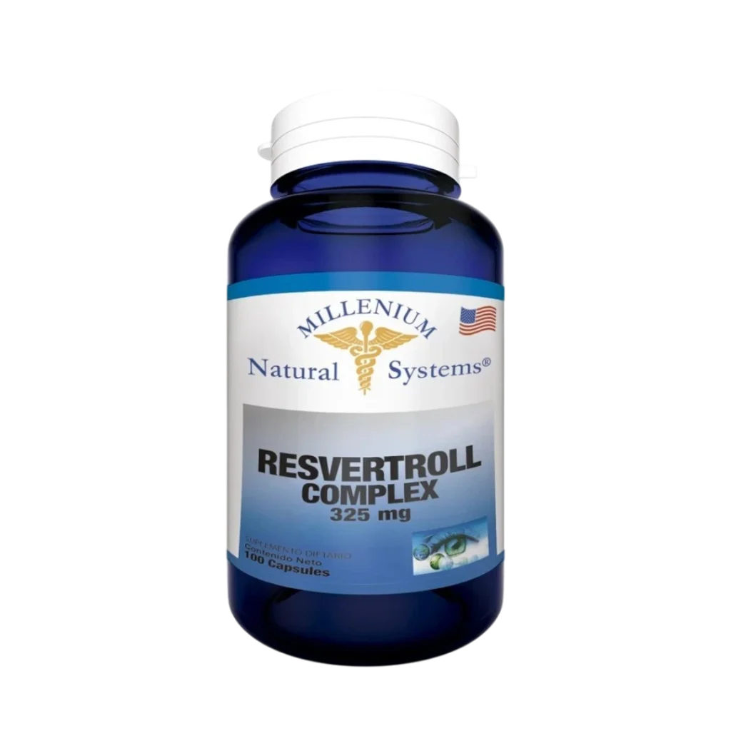 RESVERTROLL COMPLEX 325 MG MILLENIUM NATURAL SYSTEMS