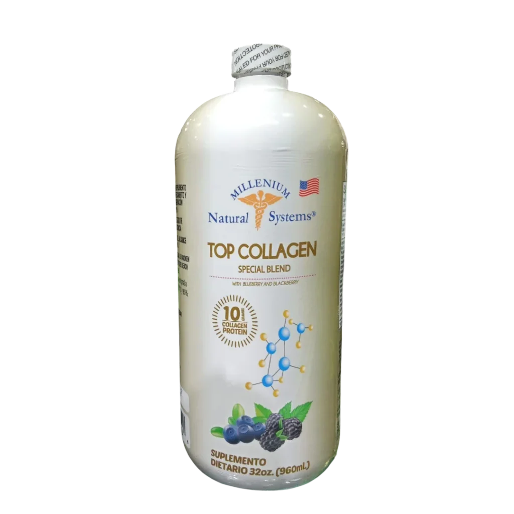 TOP COLLAGEN LIQUIDO COLAGENO MILLENIUM 32 ONZ NATURAL SYSTEMS