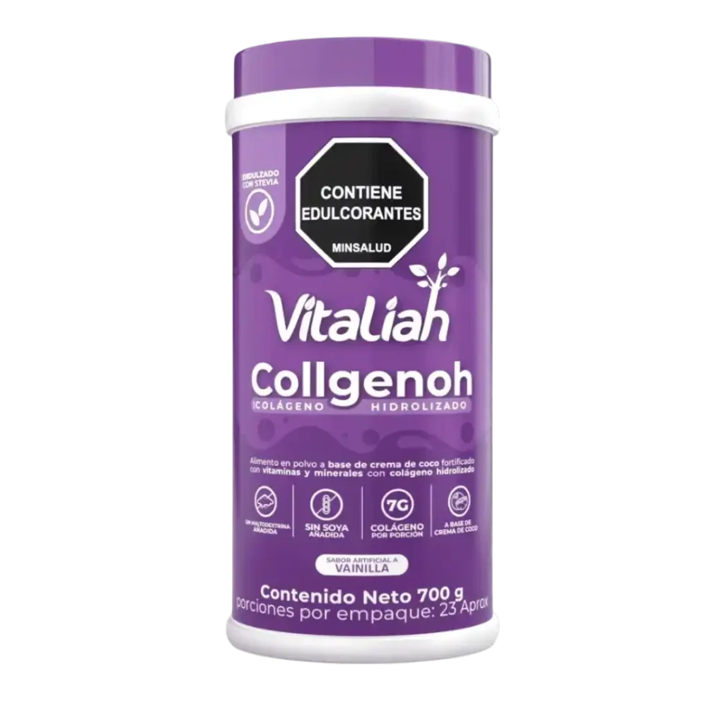 COLLGENOH BATIDO CON COLÁGENO HIDROLIZADO SIN SOYA 700GR VITALIAH