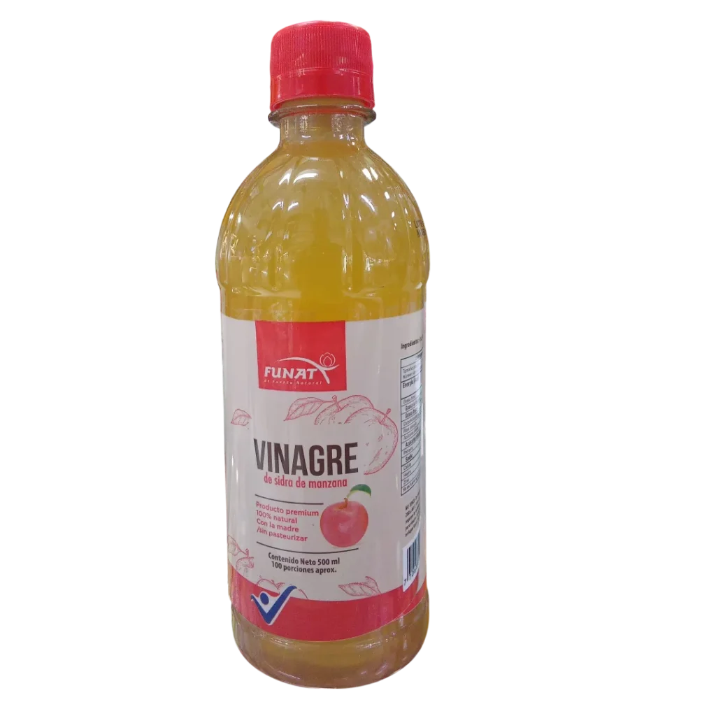 VINAGRE DE CIDRA DE MANZANA CON LA MADRE FUNAT