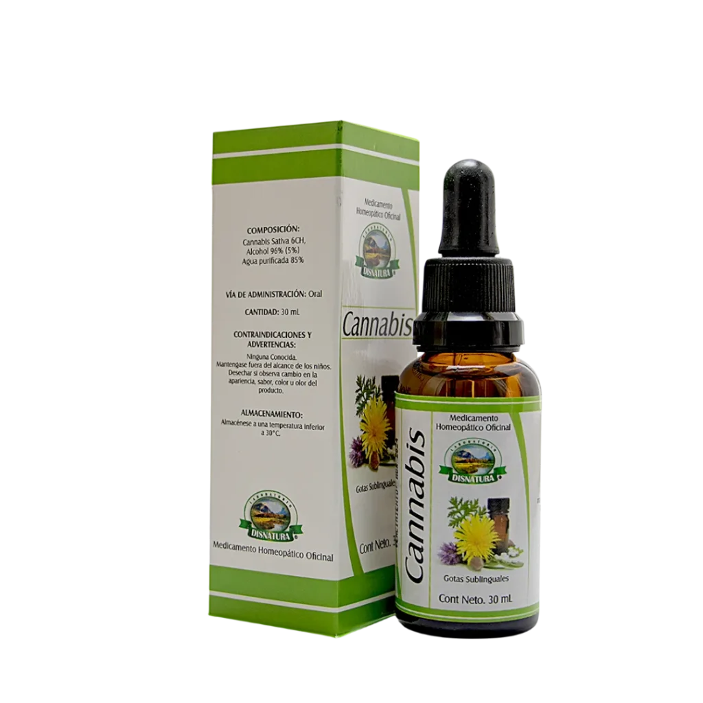 CANNABIS COMPLEX FRASCO 30 ML CANABIS HOMEOPATICO DISNATURA