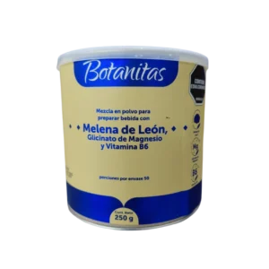 MELENA DE LEON CON GLICINATO DE MAGNESIO 250 GR BOTANITAS