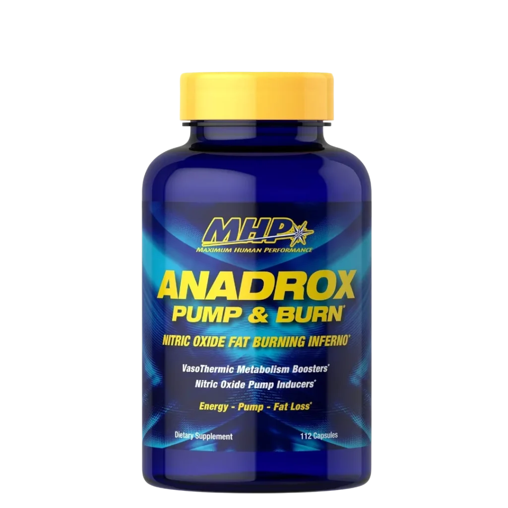 ANADROX PUMP & BURN OXIDO NITRICO PRE ENTRENO Y QUEMADOR MHP