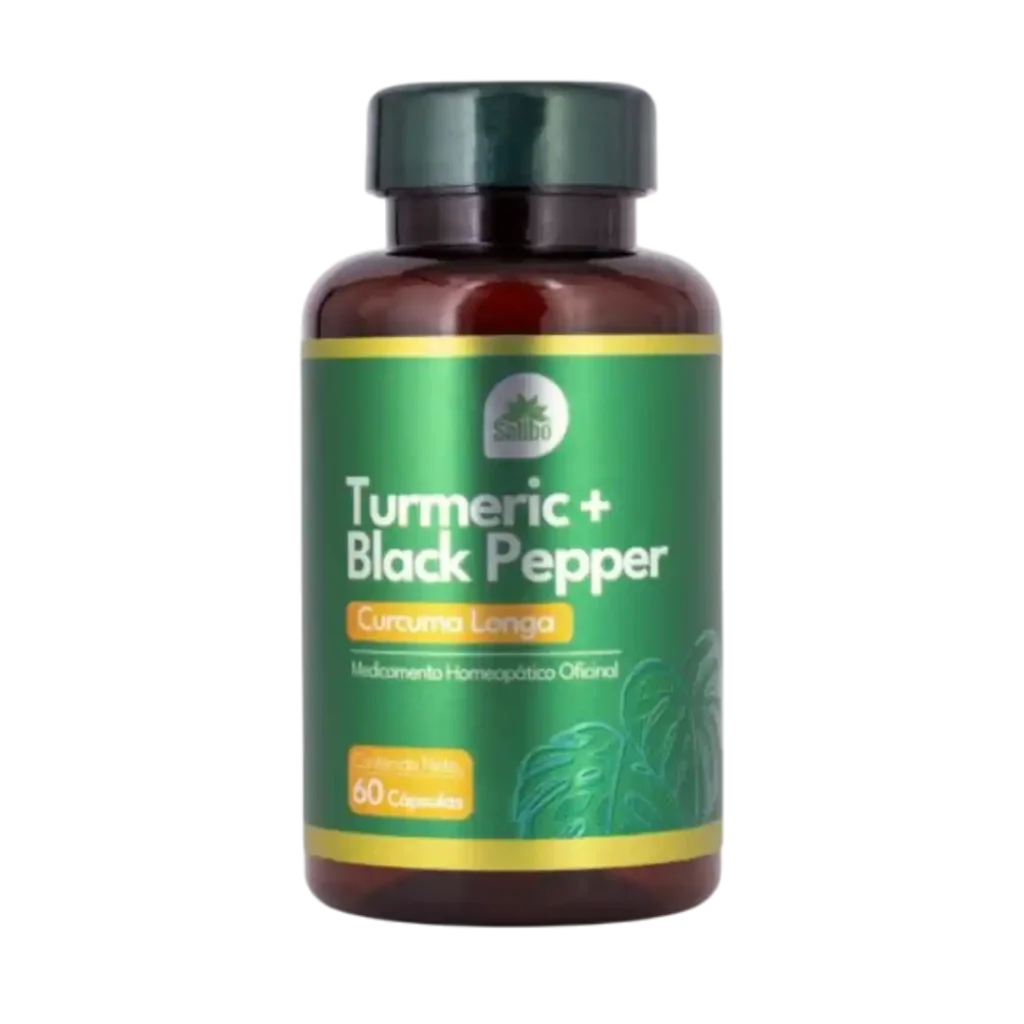 TURMERIC + BLACK PEPPER CURCUMA LONGA CON PIMIENTA NEGRA