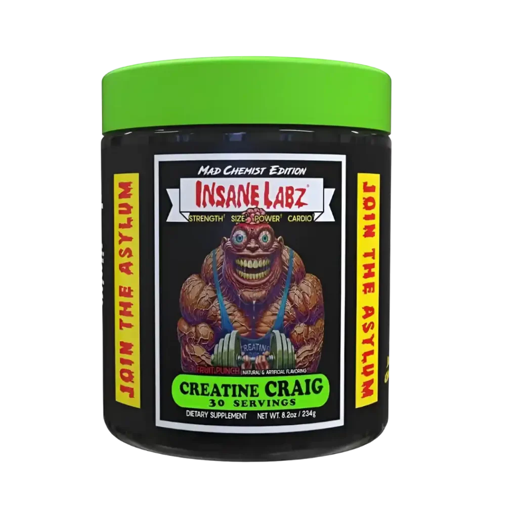 CREATINA MONOHIDRATO MICRONIZADA  CRAIG INSANE LABZ