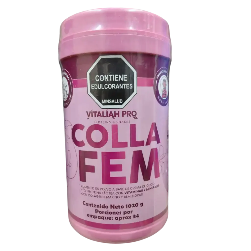 BATIDO COLLA FEM COLAGENO HIDROLIZADO MARINO PARA MUJERES VITALIAH
