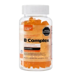 B COMPLEX GUMMIES HEALTHY AMERICA COMPLEJO B EN GOMITAS