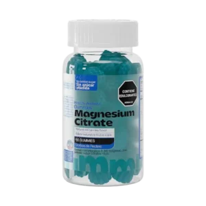 MAGNESIUM CITRATE GUMMIES 60 GOMITAS DE MAGNESIO  HEALTHY AMERICA