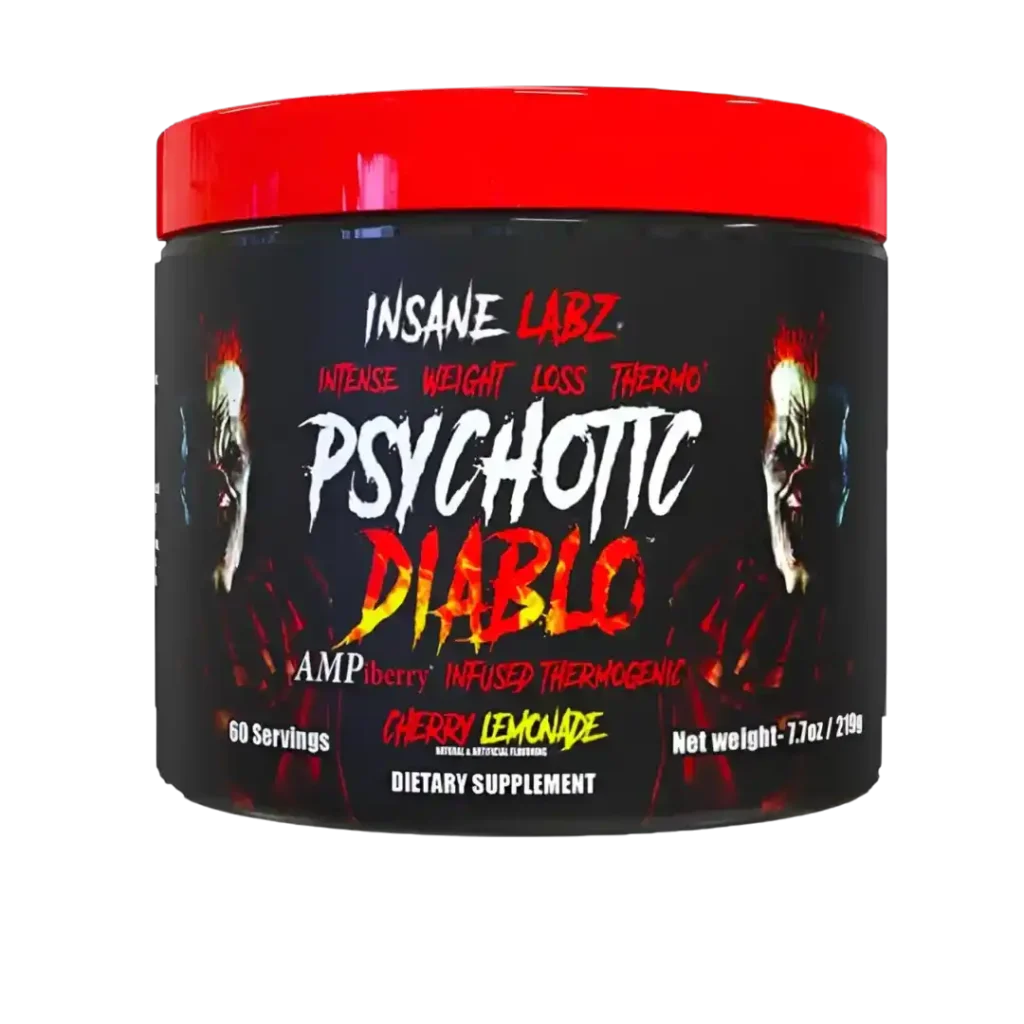 PRE ENTRNO PSYCHOTIC DIABLO INSANE LABZ PRE ENTRENO Y QUEMADOR