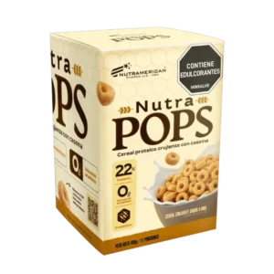 NUTRA POPS CEREAL PROTEICO CRUJIENTE CON CASEINA CEREAL NUTRAMERICA PHARMA UPN