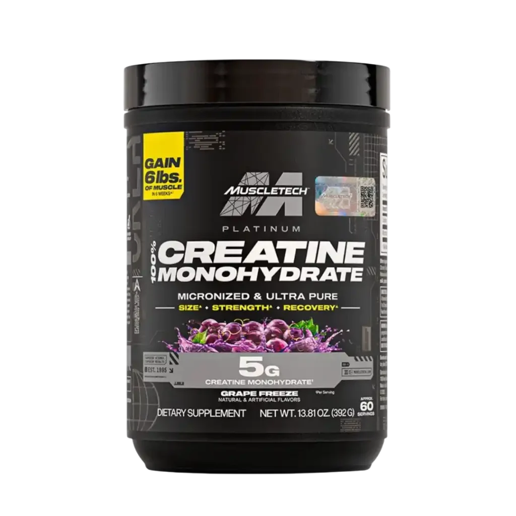 PLATINUM CREATINA MONOHYDRATE CON SABOR MUSCLETECH